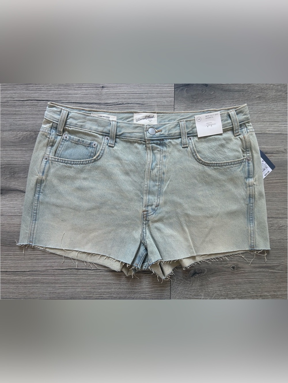 Universal Thread Mini Cut Off Shorts in Size 14 NWT